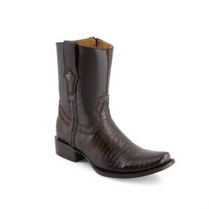 NEW FORASTERO men's square toe leather cowboy boots in brown